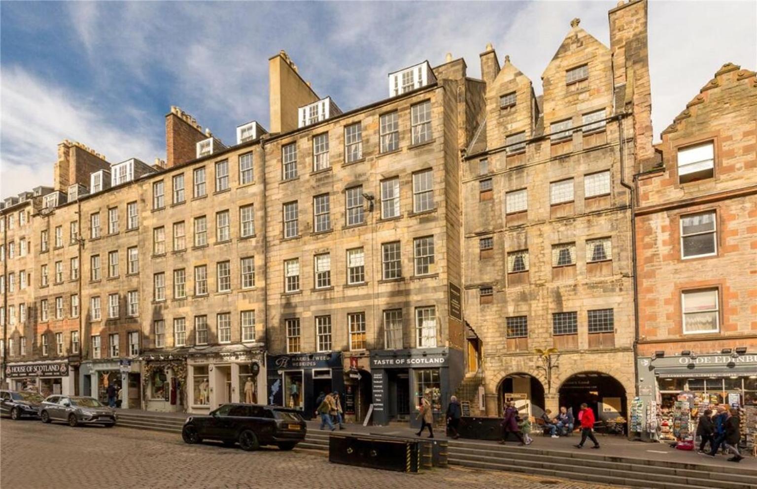 エディンバラStunning 5Br Royal Mile Penthouseアパートメント エクステリア 写真